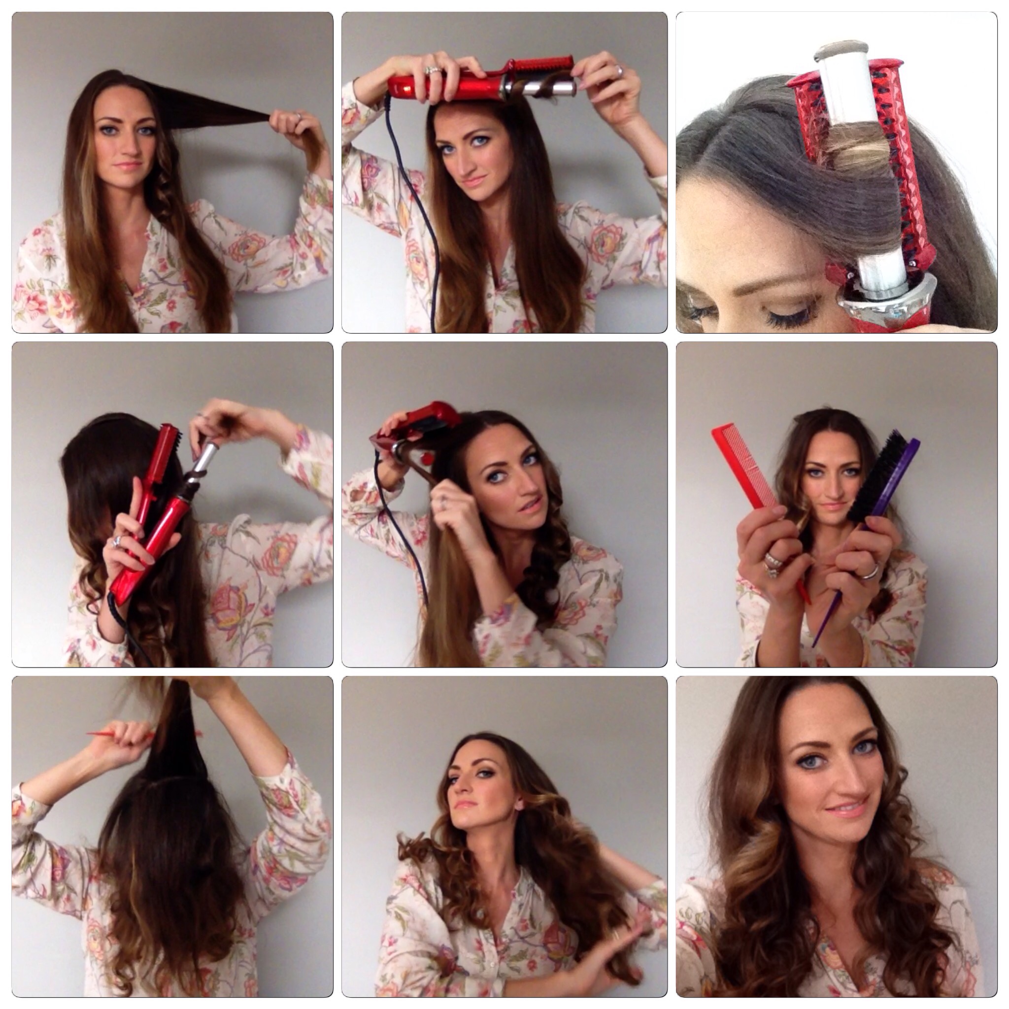 How to curl 2025 hair with the instyler